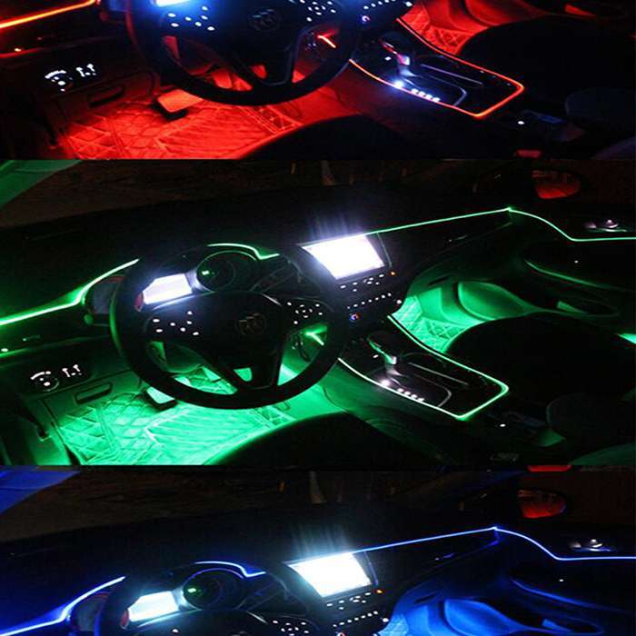 10 Feet Flexible Neon Party Light Glow EL Wire Rope Tube LED Strip Waterproof Neon Lights For Dancing Shoes Clothing Car - Fairy Lights