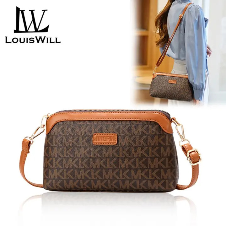 LouisWill Shoulder Handbag Women Tote Handbag Polyester Sling Bag