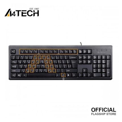 A4tech Multimedia Keyboard KRS-83 USB FN With Bangla Layout