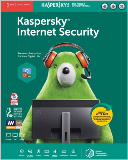 Kaspersky (1pc 1Year) 2023 Internet Security